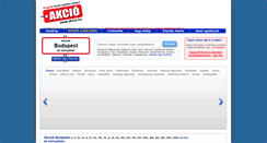 Desktop Screenshot of akcio.hu
